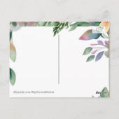 Carte Postale Affirmation Positive Abandonner la Douleur et la C (Dos)