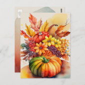 Carte Postale Affirmation Positive Abandonner la Douleur et la C (Devant / Derrière)