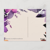 Carte Postale Affirmation Positive Laissant Partir De Douleur Et (Dos)