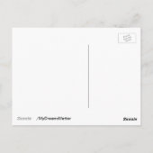 Carte Postale Affirmation Positive Laissant Partir De Douleur Et (Dos)