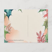 Carte Postale Affirmation Positive Laissant Partir De Douleur Et (Dos)