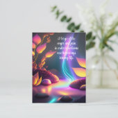 Carte Postale Affirmation Positive Laissant Partir De Douleur Et (Debout devant)