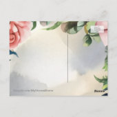 Carte Postale Affirmation positive pour abandonner la douleur et (Dos)