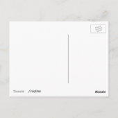 Carte Postale Affirmations Positives Vertes Pour Le Style De Vie (Dos)