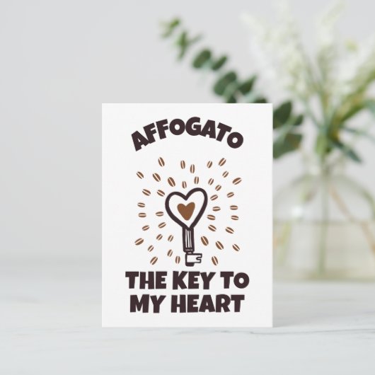 Carte Postale Affogato (Debout devant)