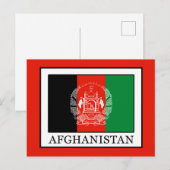 Carte Postale Afghanistan (Devant / Derrière)