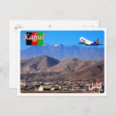 Carte Postale Afghanistan - aéroport de Kaboul - (Devant / Derrière)