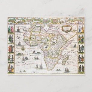 Carte Postale Africa Nova, c.1617