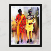 Carte Postale Africain (Devant)