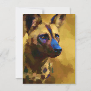 Carte Postale Africain Merveilleux chien