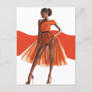 Carte Postale African American Black Queen Melanin Sista Shopp