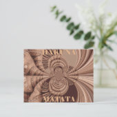 Carte Postale African Hakuna Matata Fractal Art Print/Graphic (Debout devant)