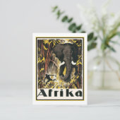 Carte Postale Afrika Voyage Vintage (Debout devant)