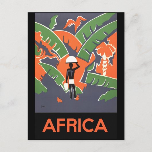 Carte Postale Afrique (Devant)