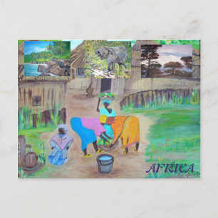 Carte postale - Afrique