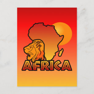 Carte postale Afrique
