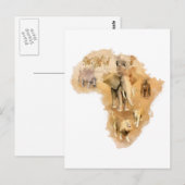 Carte Postale Afrique (Devant / Derrière)