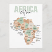 Carte postale Afrique (Devant)