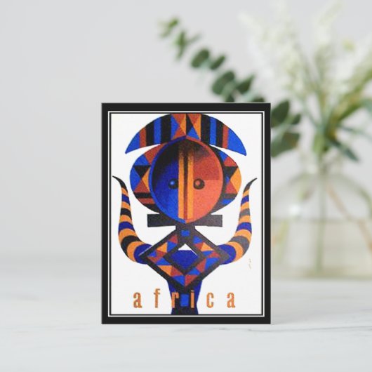 Carte postale Afrique (Debout devant)