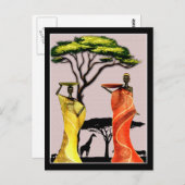 Carte Postale Afrique (Devant / Derrière)