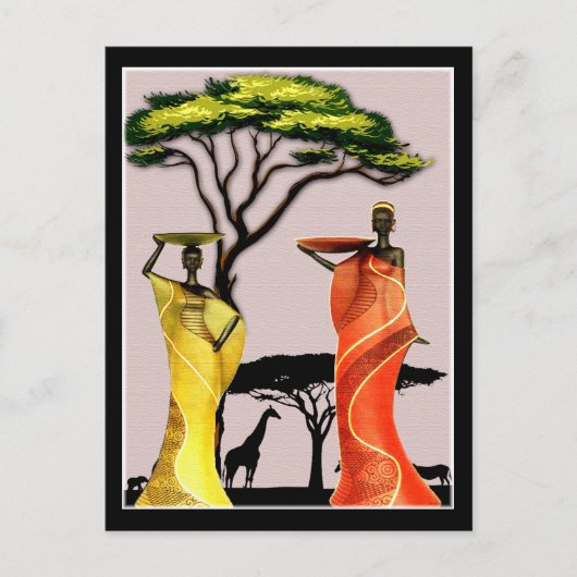 Carte Postale Afrique (Devant)