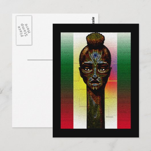 Carte Postale Afrique (Devant / Derrière)