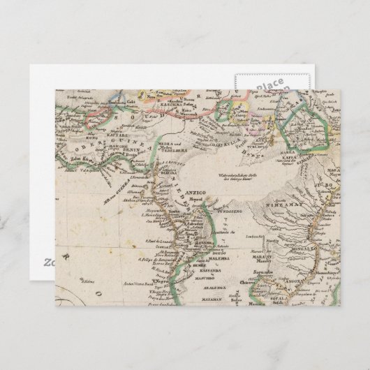 Carte Postale Afrique 21 (Devant / Derrière)