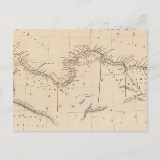 Carte Postale Afrique ancienne ou Libye II (Devant)