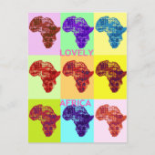 CARTE POSTALE AFRIQUE CHARMANTE (Devant)