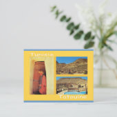 Carte Postale Afrique du Nord, Tatouine, Tunisie (Debout devant)