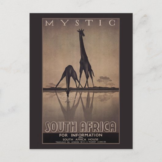 Carte Postale Afrique du Sud (Devant)