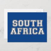 Carte Postale Afrique du Sud (Devant / Derrière)