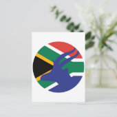 Carte Postale Afrique du Sud Springbok Antelope Afrique du Sud (Debout devant)