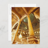 Carte Postale AFRIQUE, Egypte, Le Caire, Mosquée Muhammad Ali (Devant / Derrière)