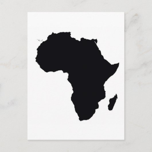 Carte Postale Afrique Fière (Devant)