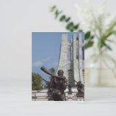 Carte Postale Afrique, Ghana, Accra. Mausolée de Nkrumah, finale (Debout devant)