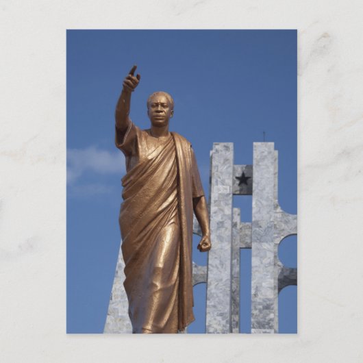 Carte Postale Afrique, Ghana, Accra. Mausolée de Nkrumah, finale (Devant)