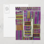 Carte Postale Afrique, Ghana, Accra. Musée national, considéré (Devant / Derrière)