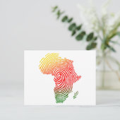 Carte Postale Afrique - Impression des doigts, Histoire noire, é (Debout devant)