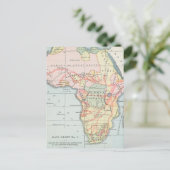 CARTE POSTALE AFRIQUE : MAP, 1894 (Debout devant)