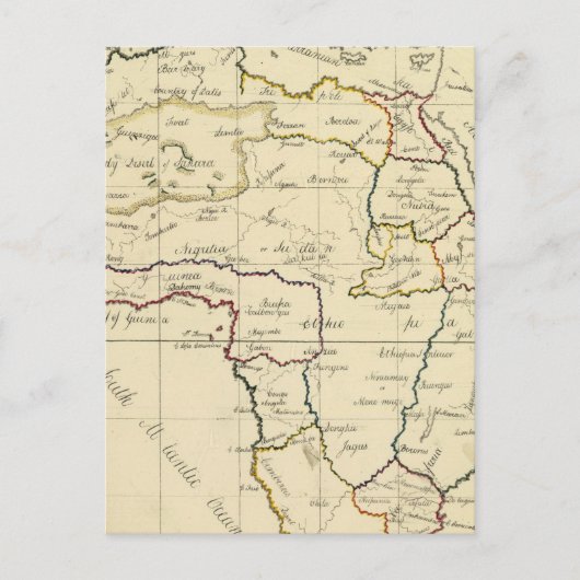 Carte Postale Afrique, Méditerranée (Devant)