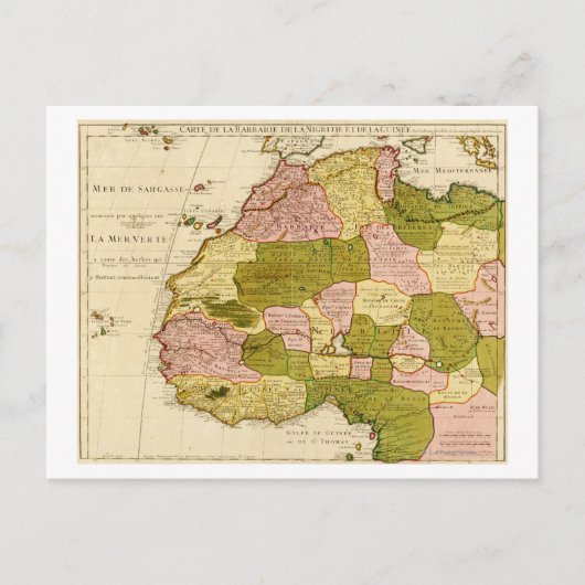 Carte Postale Afrique occidentaleCarte panoramiqueAfrique occide (Devant)