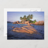 Carte Postale Afrique, Océan Indien, Seychelles, Praslin (Devant / Derrière)