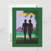 Carte Postale Afrique Travel Gay (Devant / Derrière)