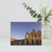Carte Postale Afrique, Tunisie, El Jem. Ruines d'un roman 2 (Debout devant)