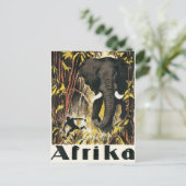 Carte Postale Afrique vintage (Debout devant)