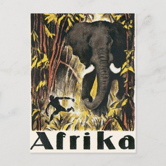 Carte Postale Afrique vintage (Devant)