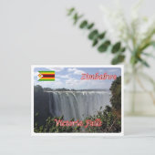 Carte Postale Afrique - Zimbabwe - Chutes Victoria (Debout devant)