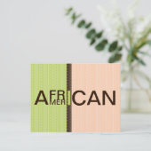 Carte Postale Afro-Américain (Debout devant)