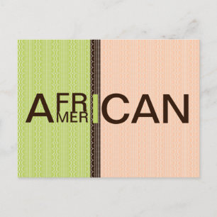 Carte Postale Afro-Américain